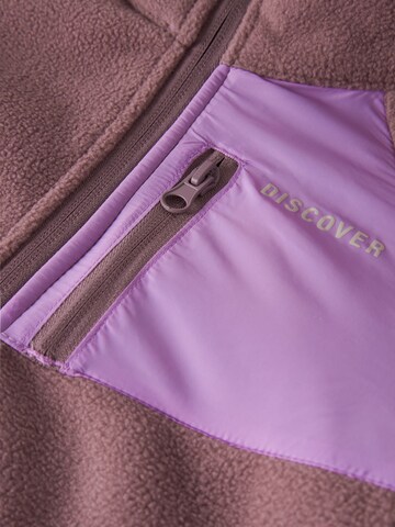 NAME IT Fleece jas 'NMNMove03' in Lila