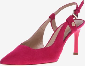 Baldinini Slingback Pumps in Pink: front