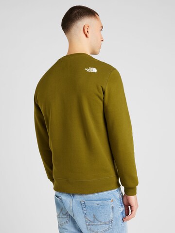 THE NORTH FACE Sweatshirt 'SIMPLE DOME' i grön