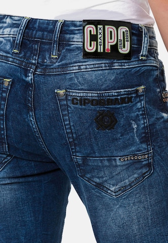 CIPO & BAXX Regular Jeans in Blau