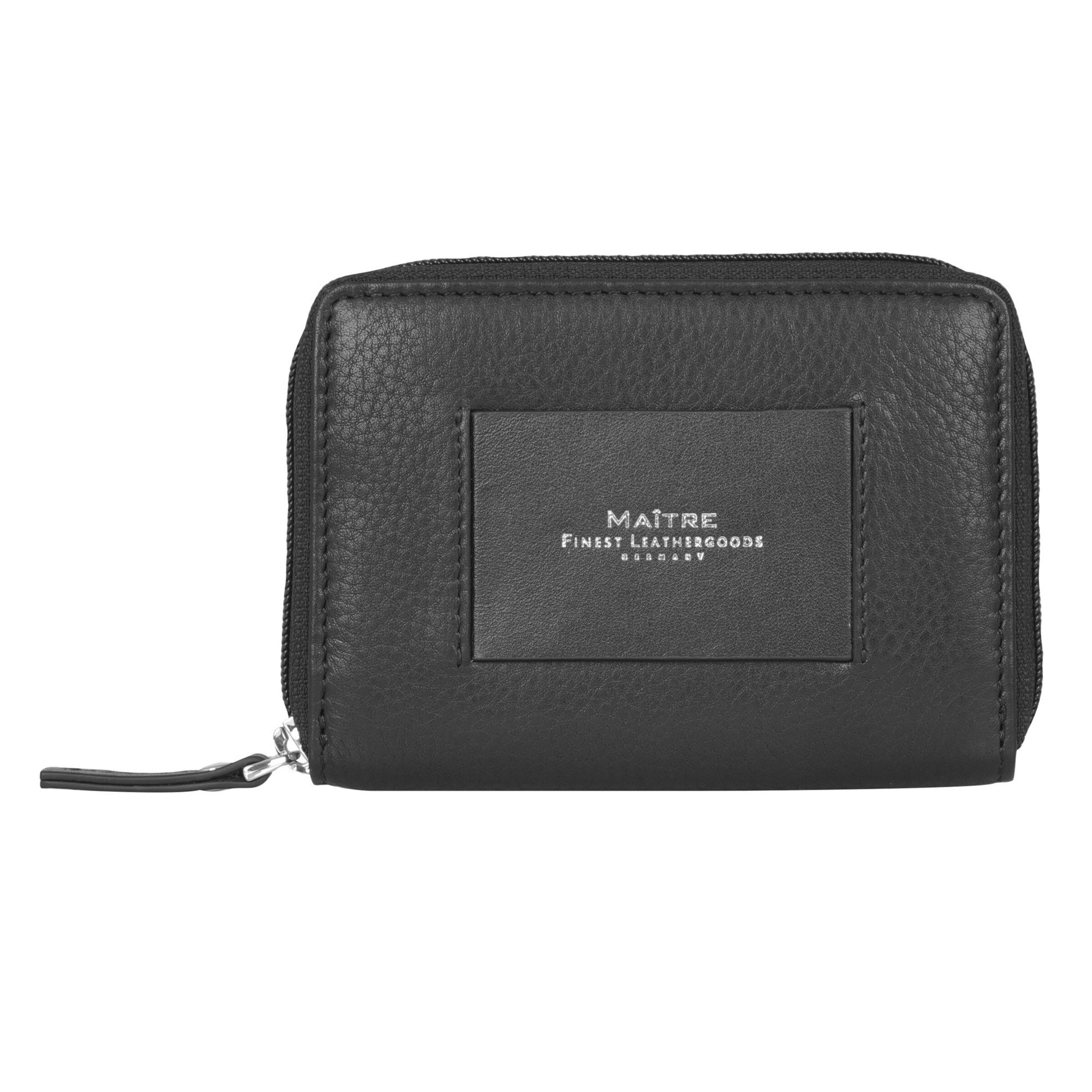 Maître Wallet 'Ellern' in Black: front