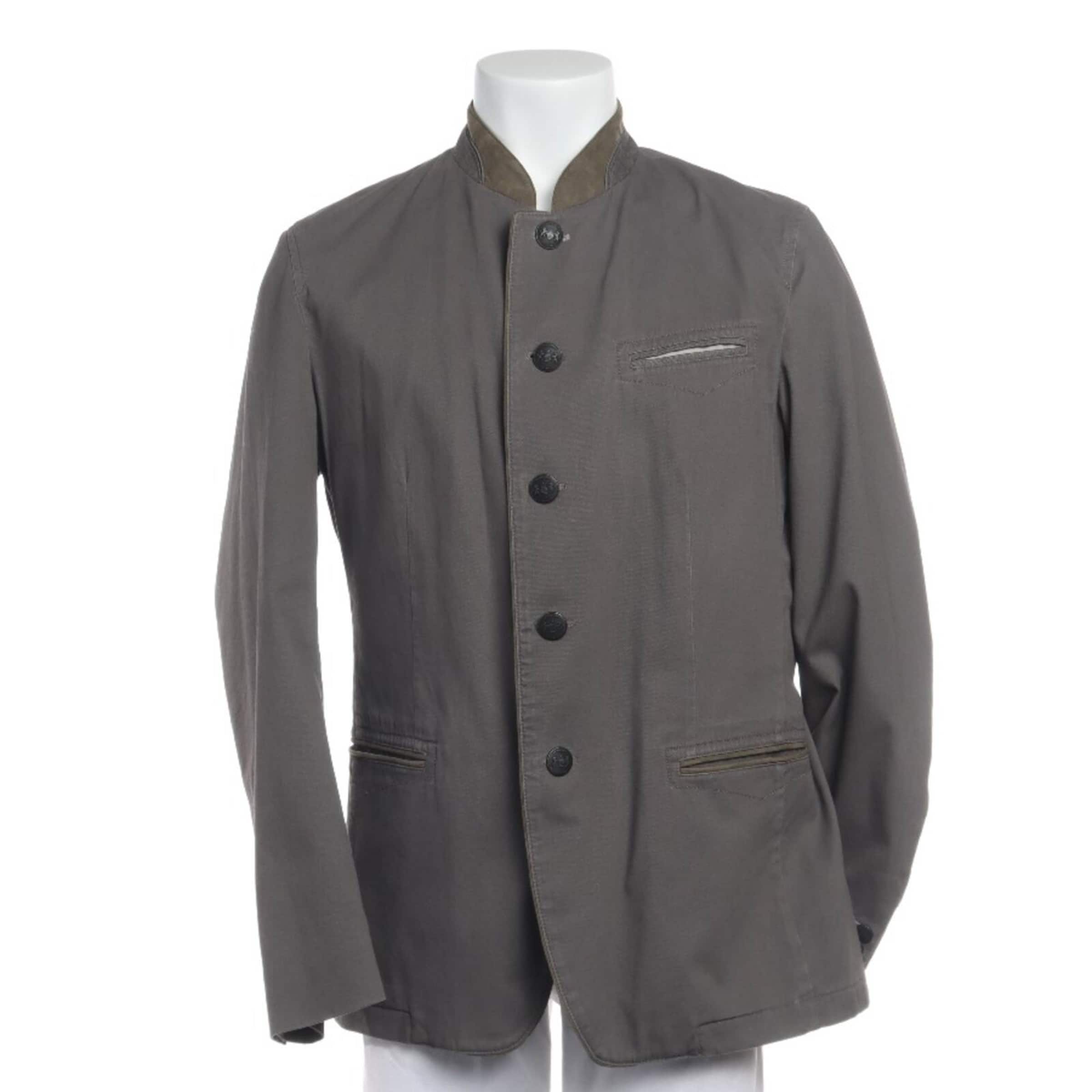 SCHNEIDER Suit Jacket in M-L in Grey: front