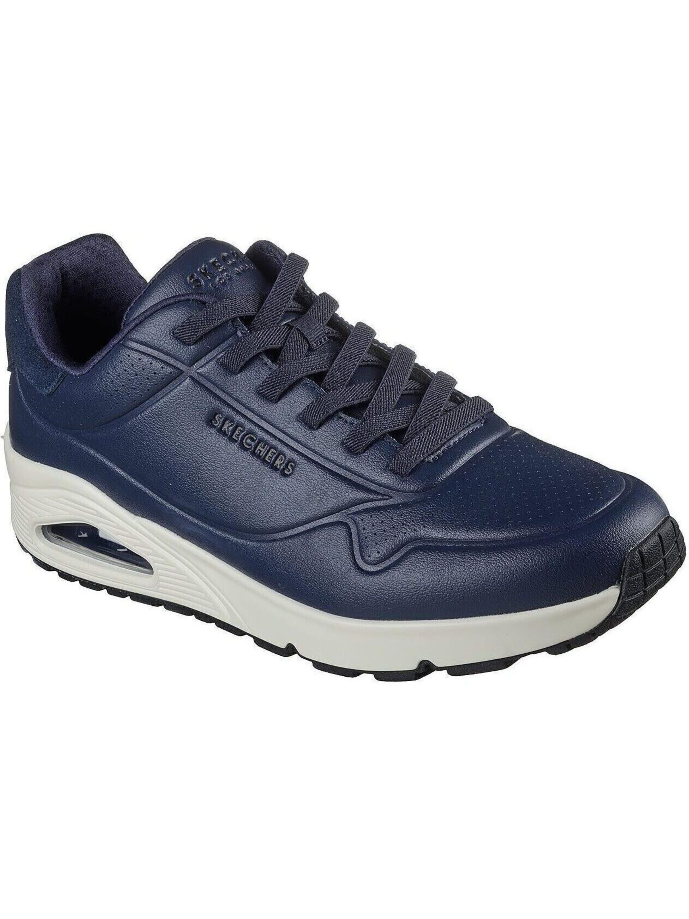 SKECHERS Sportschoen 'Skechers Uno - Tailored Air' in Blauw: voorkant