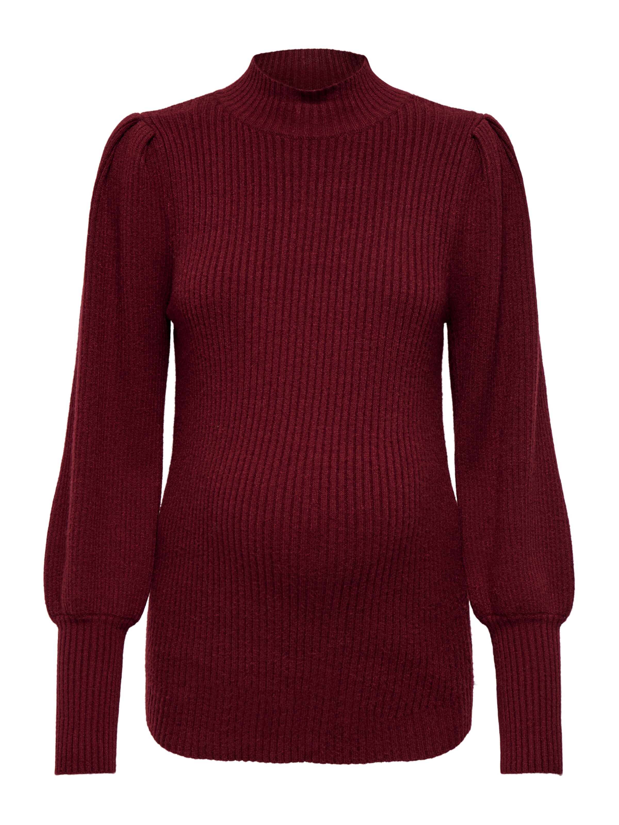 Only Maternity Neulepaita 'OLMKatia' värissä punainen