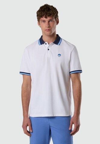 T-Shirt North Sails en blanc : devant