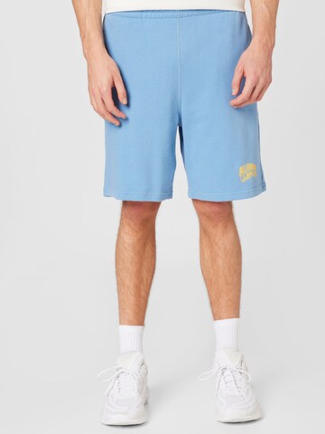 Billionaire Boys Club Regular Trousers in Blue: front