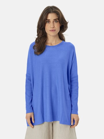 Pull-over 'Fanasi' Masai en bleu : devant