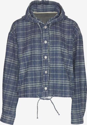 MYMO - Chaqueta de entretiempo en azul: frente
