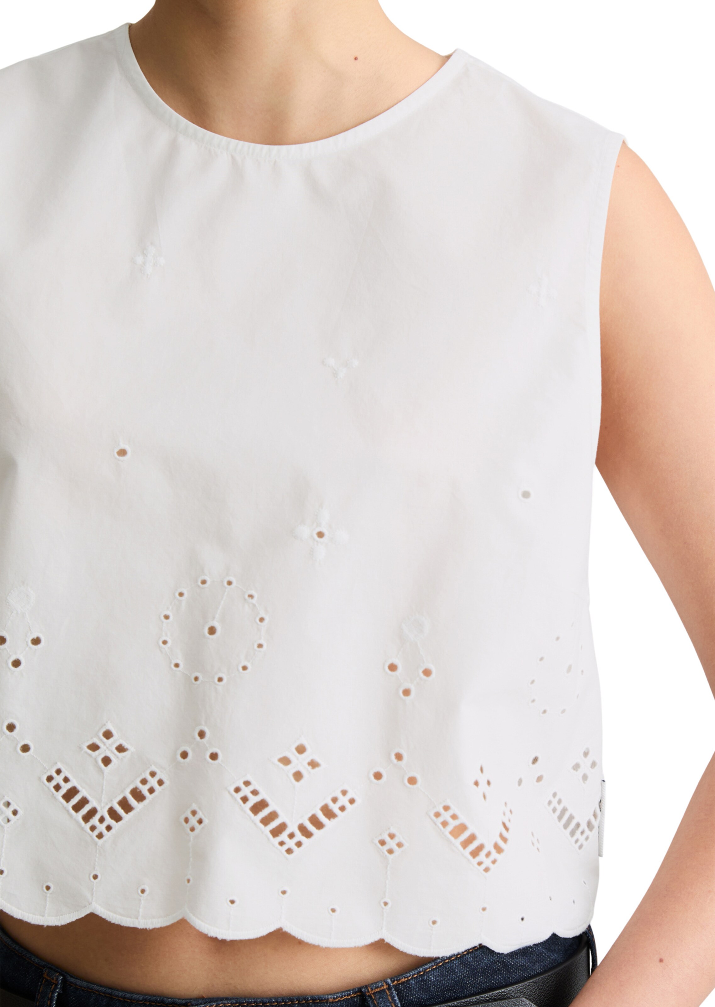 Marc O'Polo DENIM Top in Wit