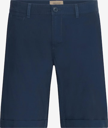 BLEND - Calças chino 'Tigo' em azul: frente