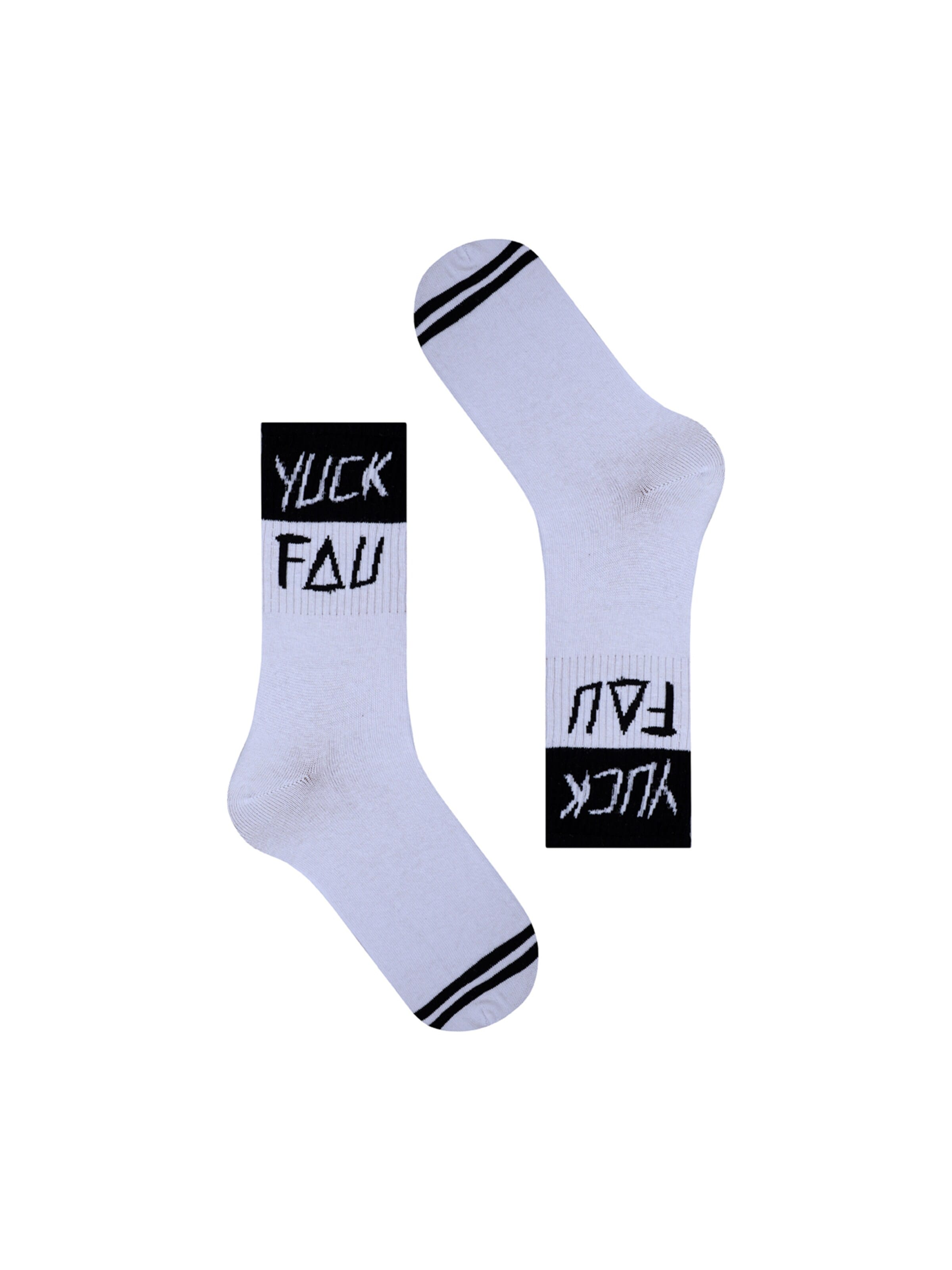 Crea Socks Socken 'Kreuz'‌‌‌‌‌‌‌‌‌‌ in Weiß