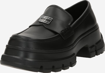 Tommy Jeans - Zapatillas en negro: frente