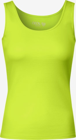 CECIL Top 'Linda' in Green: front