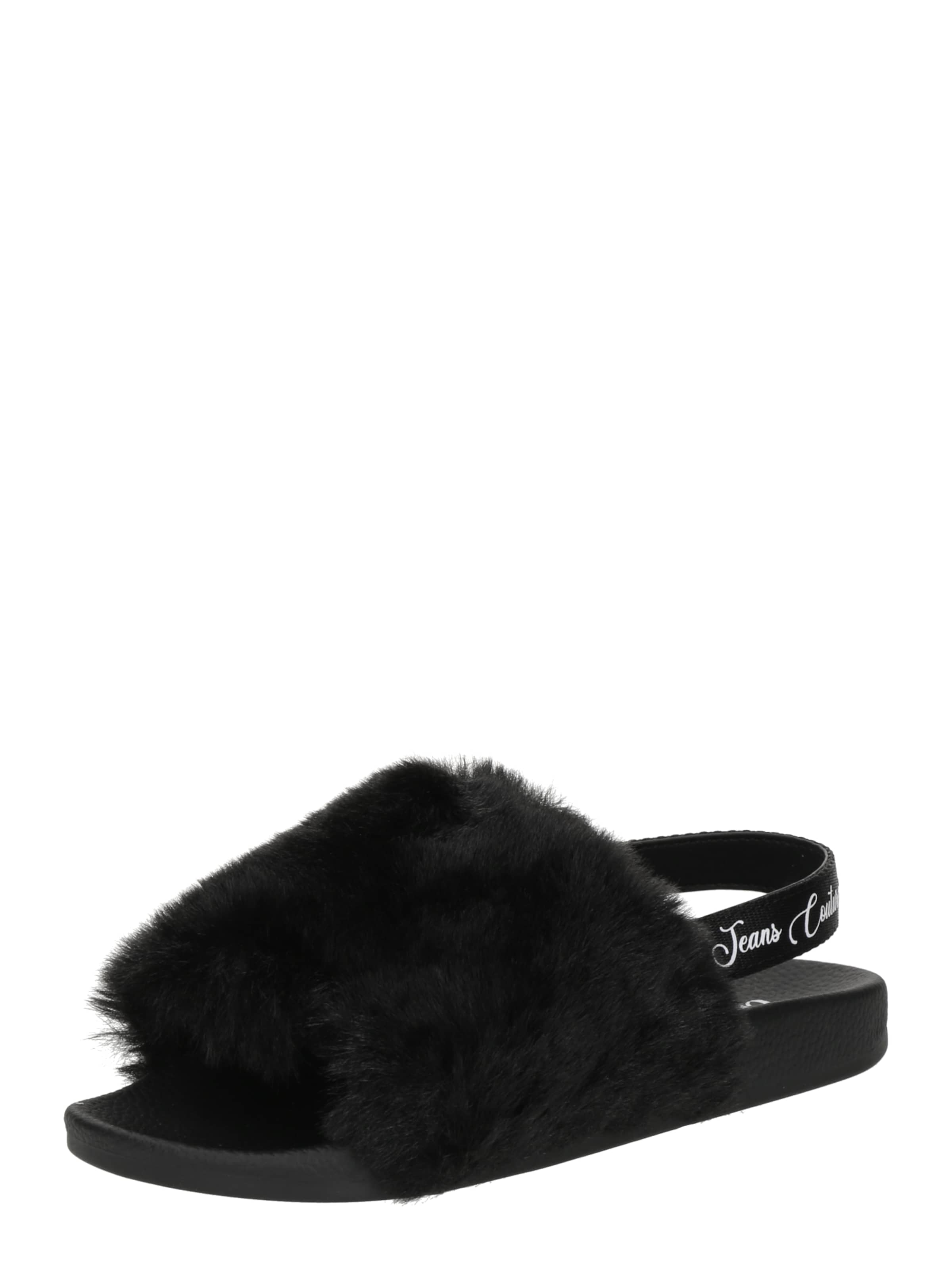 Versace Jeans Couture Пантолеты в Черный: спереди