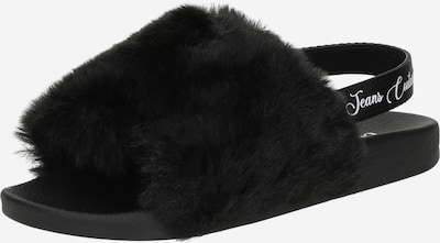 Šlepetės iš Versace Jeans Couture, spalva – juoda / balta, Prekių apžvalga