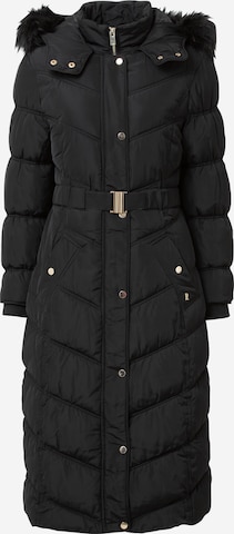 River Island Winter coat in Black: front