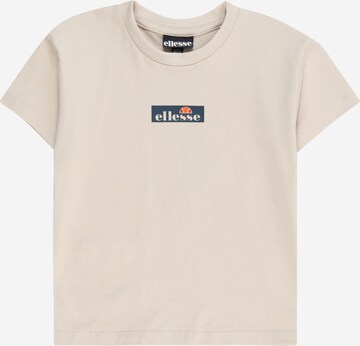 ELLESSE Shirt 'Tenio' in Beige: voorkant