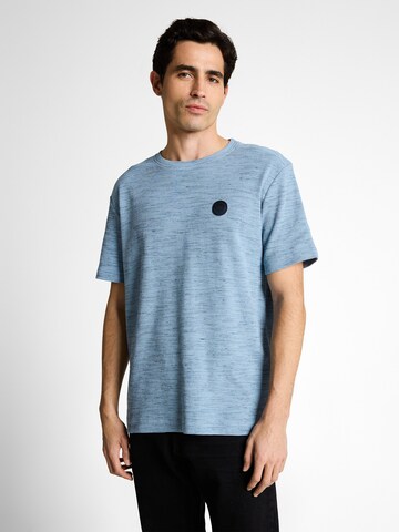 TOM TAILOR Shirt in Blauw: voorkant