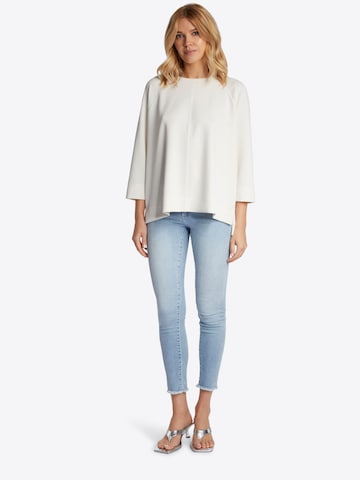 Sweat-shirt Rich & Royal en blanc