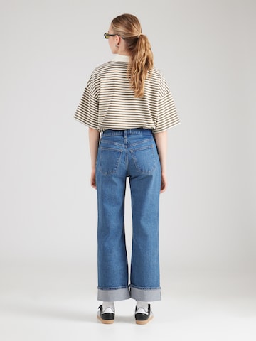 Wide Leg Jean Abercrombie & Fitch en bleu