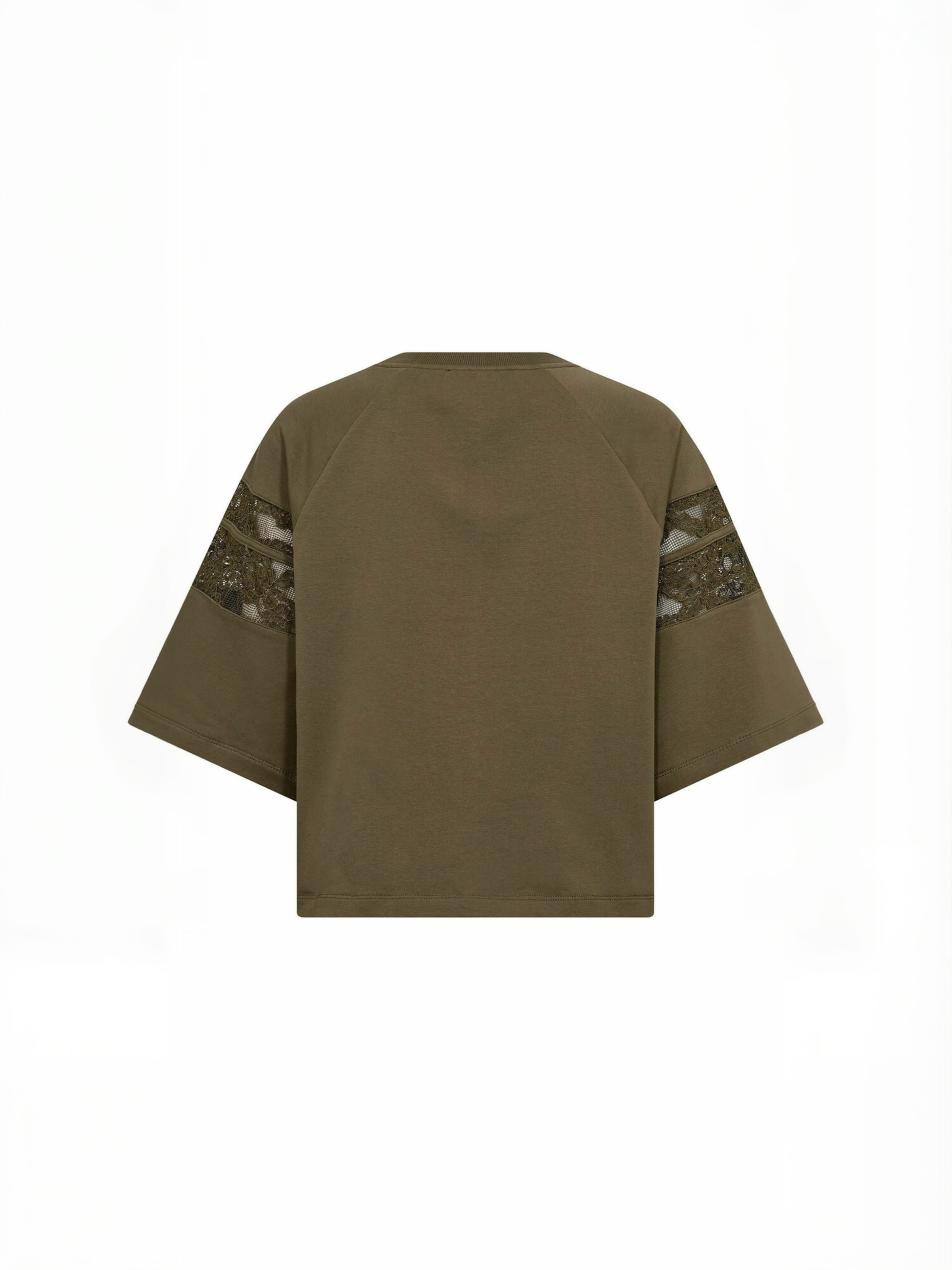Haut ' Ely ' co'couture en vert