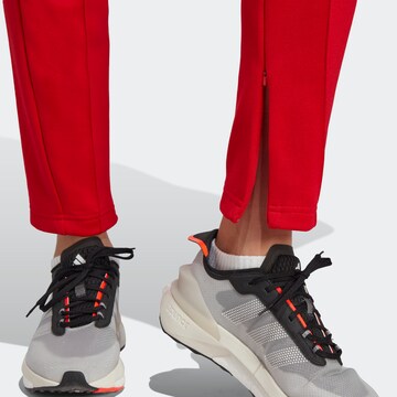 ADIDAS SPORTSWEAR Tapered Sporthose 'Tiro Suit Up Lifestyle' in Rot