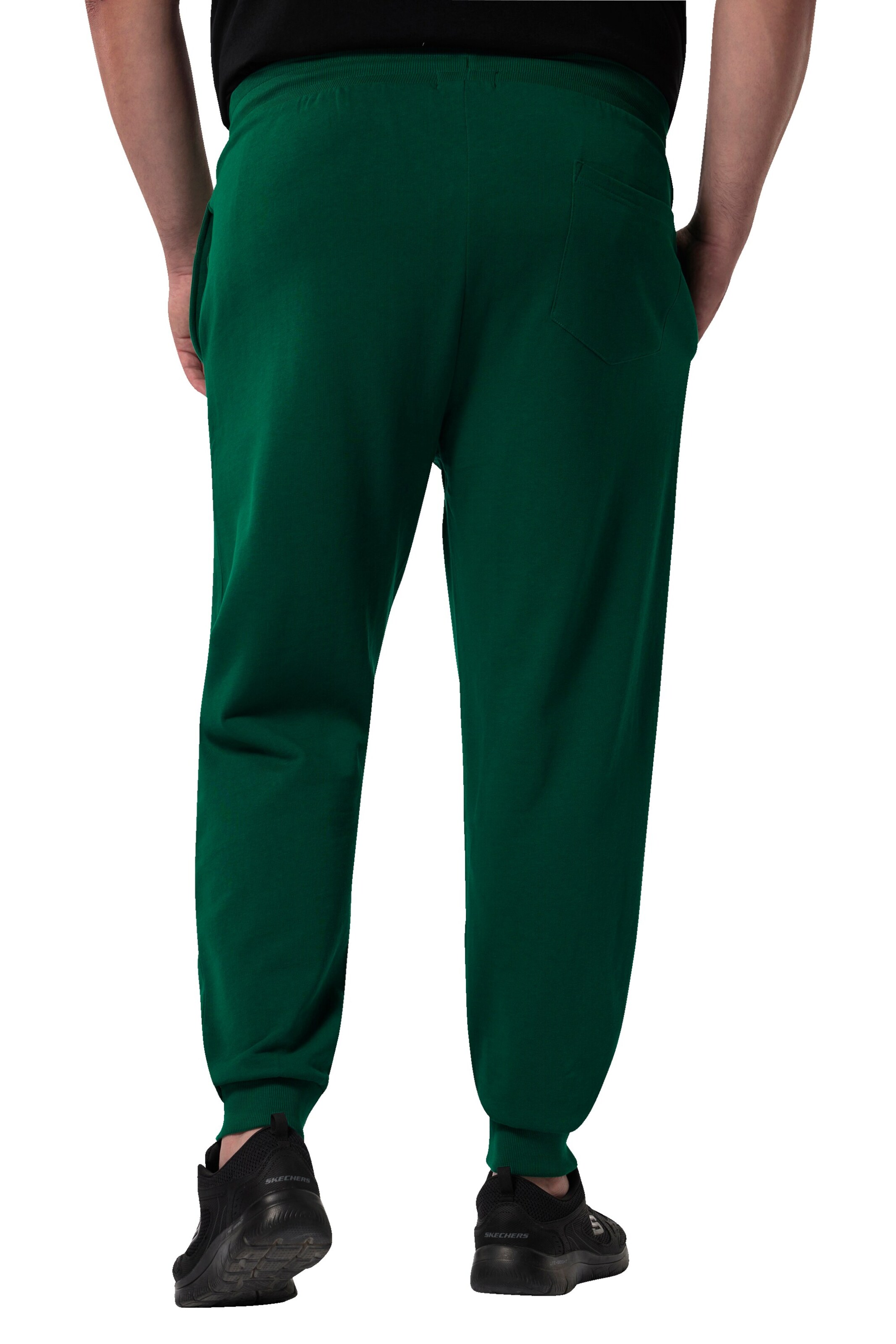 Men Plus Tapered Broek in Groen