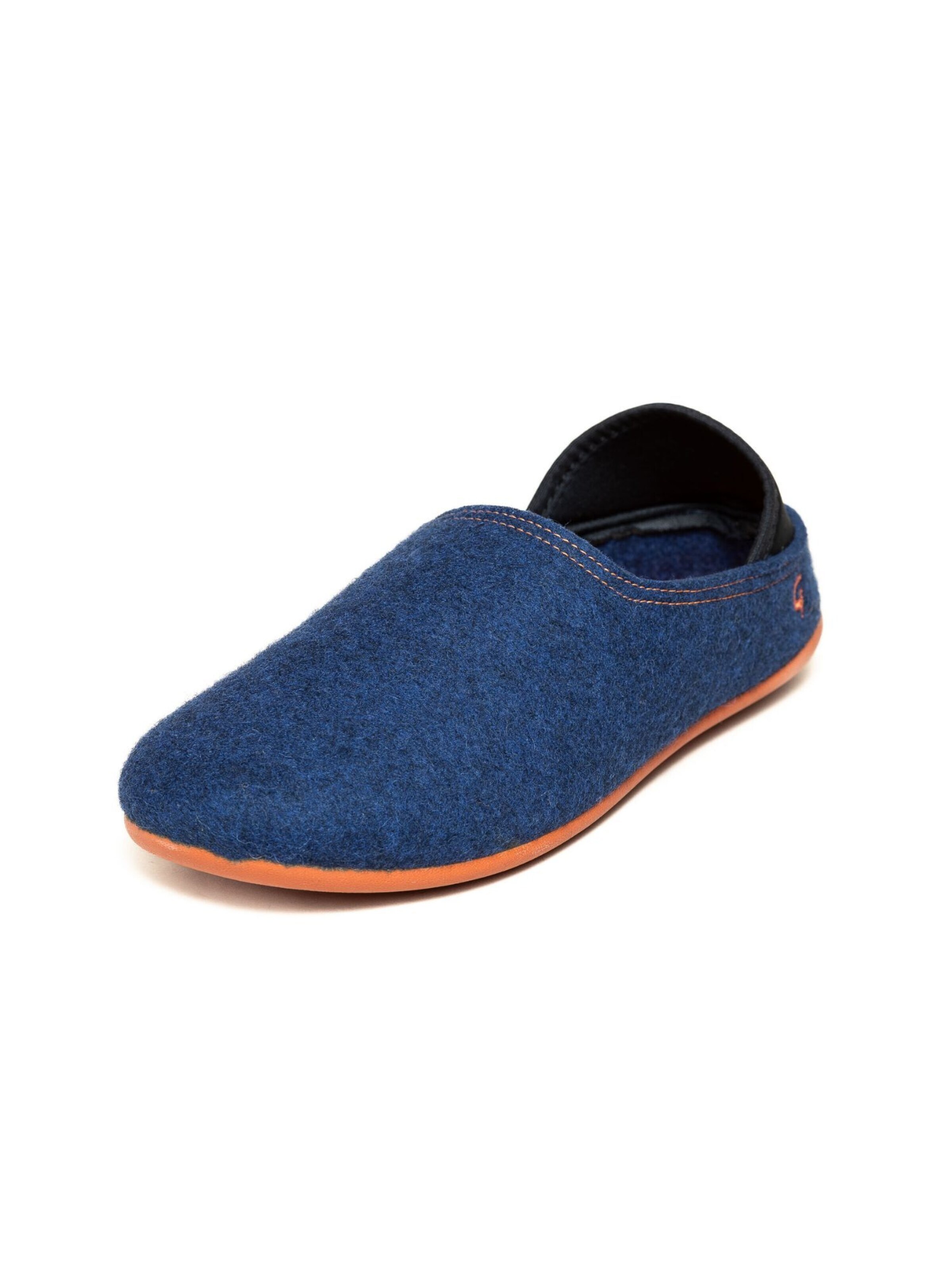 Gottstein Hausschuh 'Filzpantoffel Wool Slip-On'‌‌‌‌‌‌ in Blau: Vorderseite