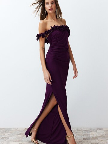 Trendyol - Vestido de festa em roxo