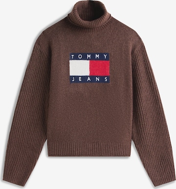 Pullover di Tommy Jeans in marrone: frontale