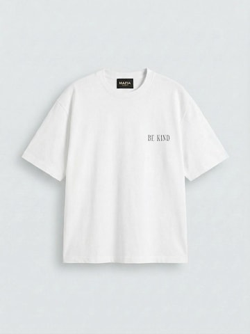 T-Shirt 'Be Kind' Kleidermafia en beige : devant