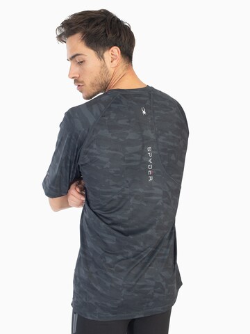 Maglia funzionale di Spyder in nero