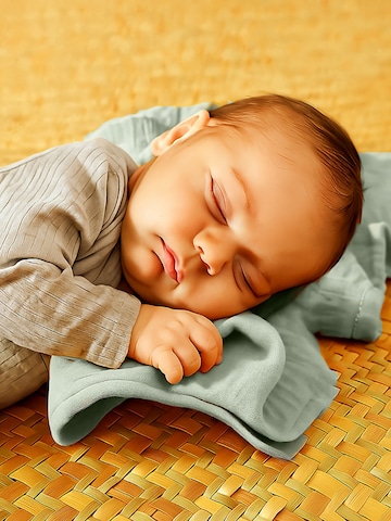 PAPATE - Manta para bebé 'Organic Cotton Swaddles' en verde