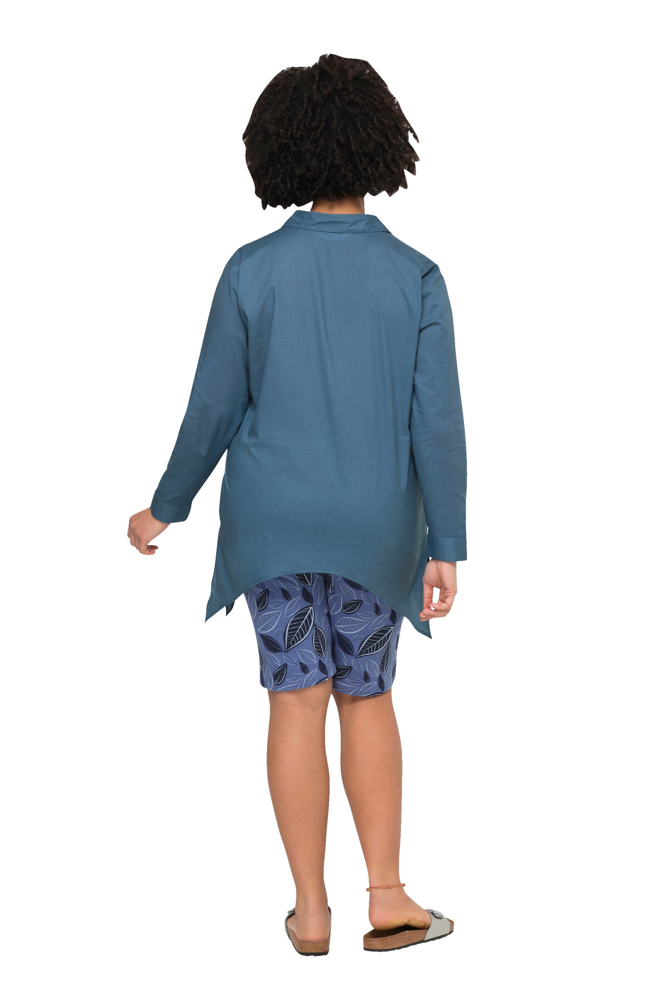 Janet & Joyce Blouse in Blue