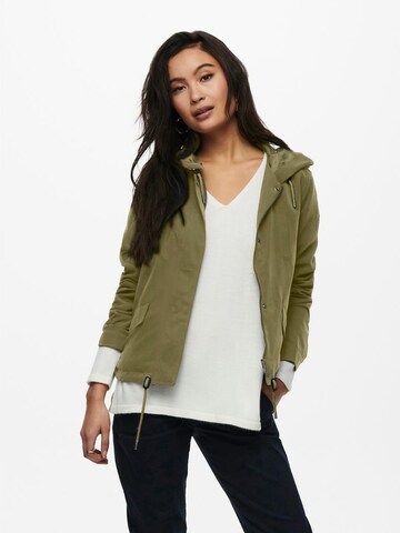 Veste mi-saison 'SKYLAR' Only Tall en vert : devant