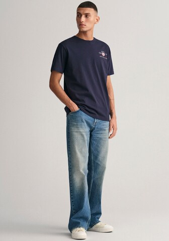 T-Shirt GANT en bleu