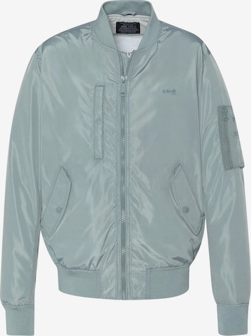 Giacca di mezza stagione 'Airstar' di Schott NYC in blu: frontale