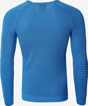 Rusty Neal Sweater in Blue