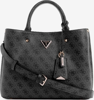 Borsa a mano di GUESS in nero: frontale