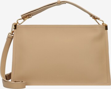 Borsa a spalla di Coccinelle in beige: frontale