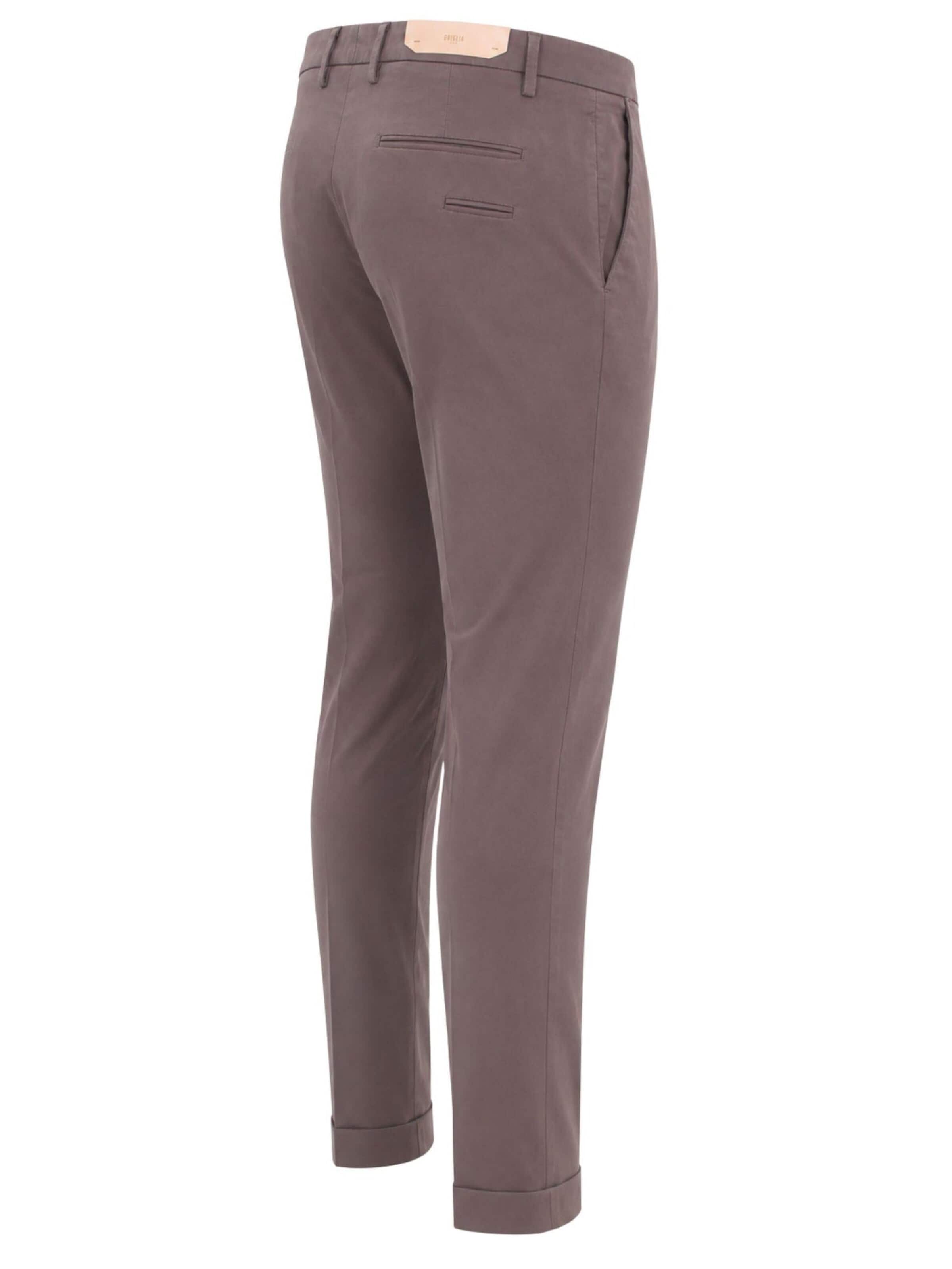 Briglia Baggy Byxa 'Tapered Trousers in Stretch Cotton' i grå