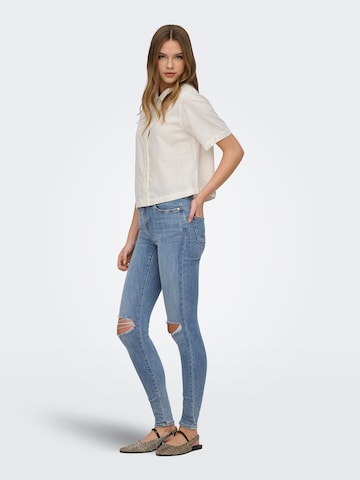ONLY Skinny Džínsy 'ONLPower' - Modrá