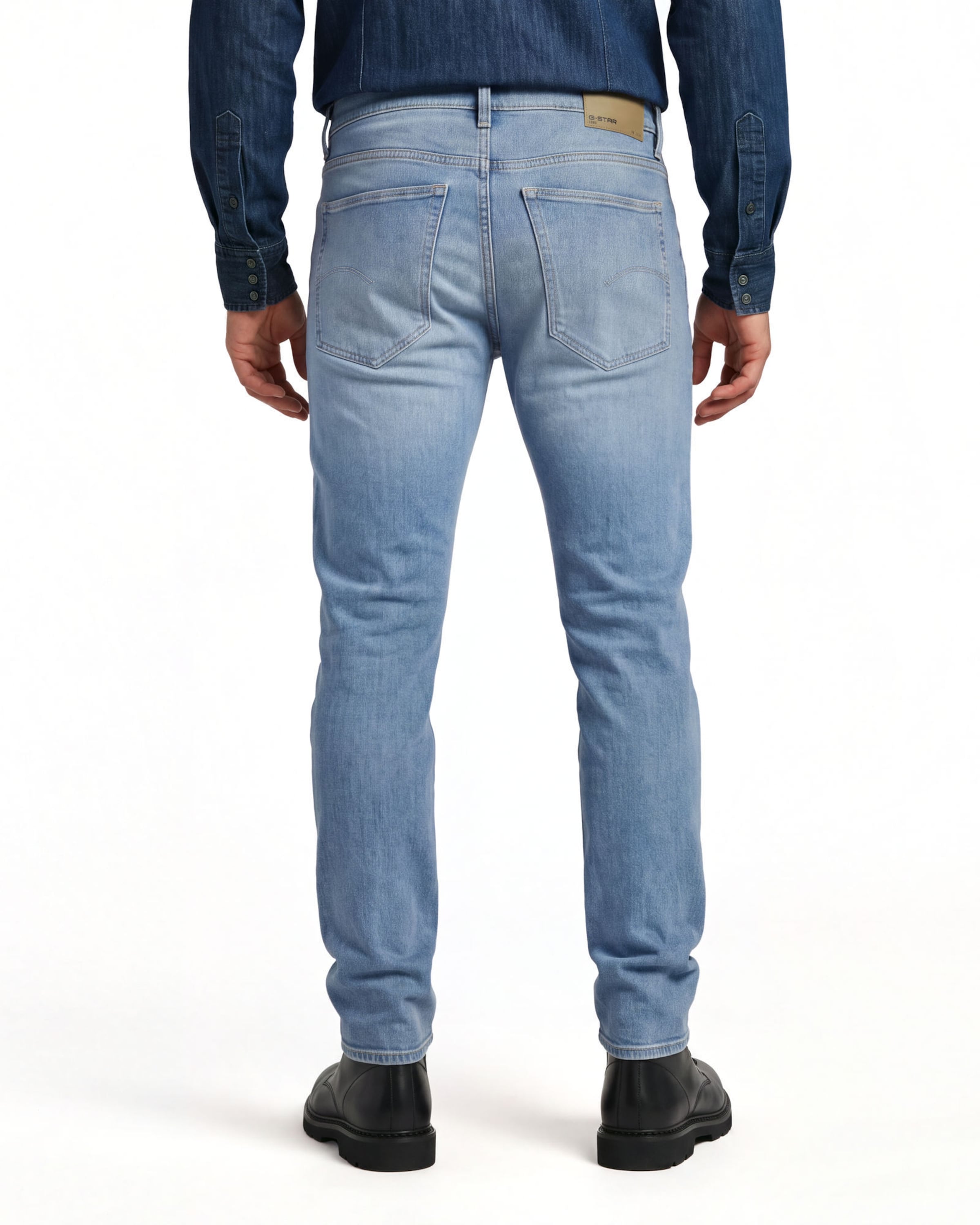 Coupe slim Jean ' ' G-STAR en bleu : devant