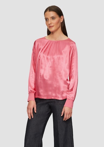 s.Oliver BLACK LABEL Bluse in Pink