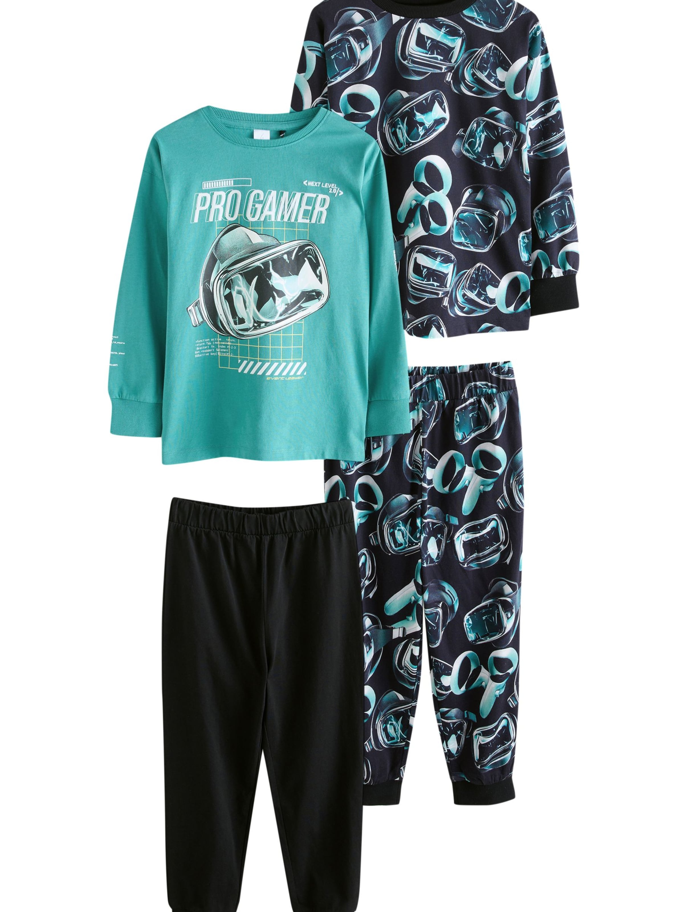 Next Πιτζάμα σε πράσινο: μπροστά