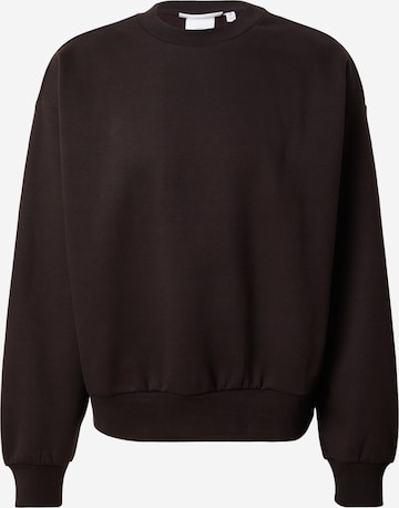 Felpa di WEEKDAY in marrone: frontale