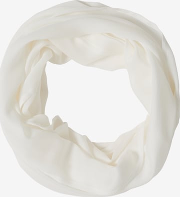 CECIL Tube Scarf in White: front