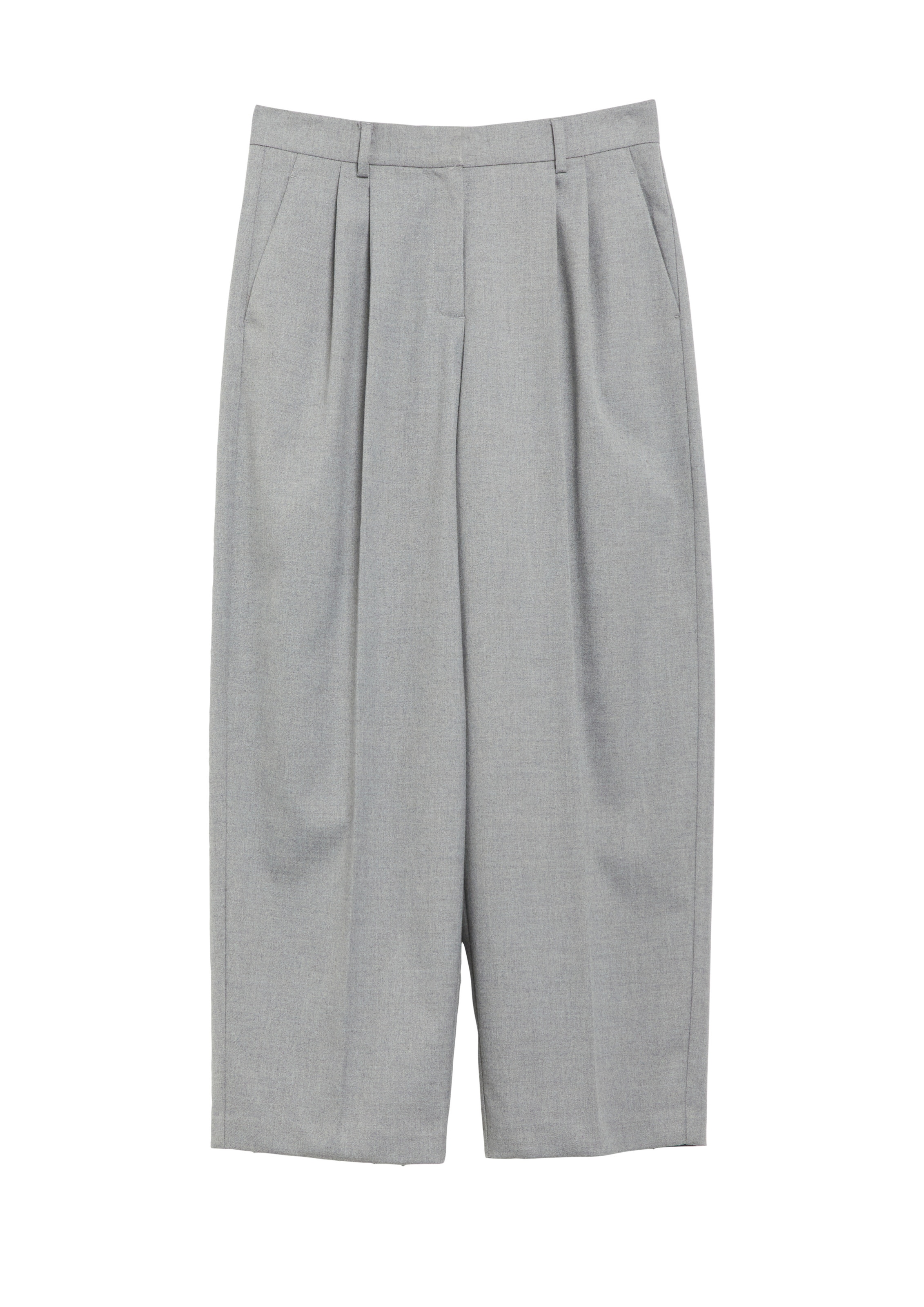 COMMA Loosefit Hose in Grau: Vorderseite