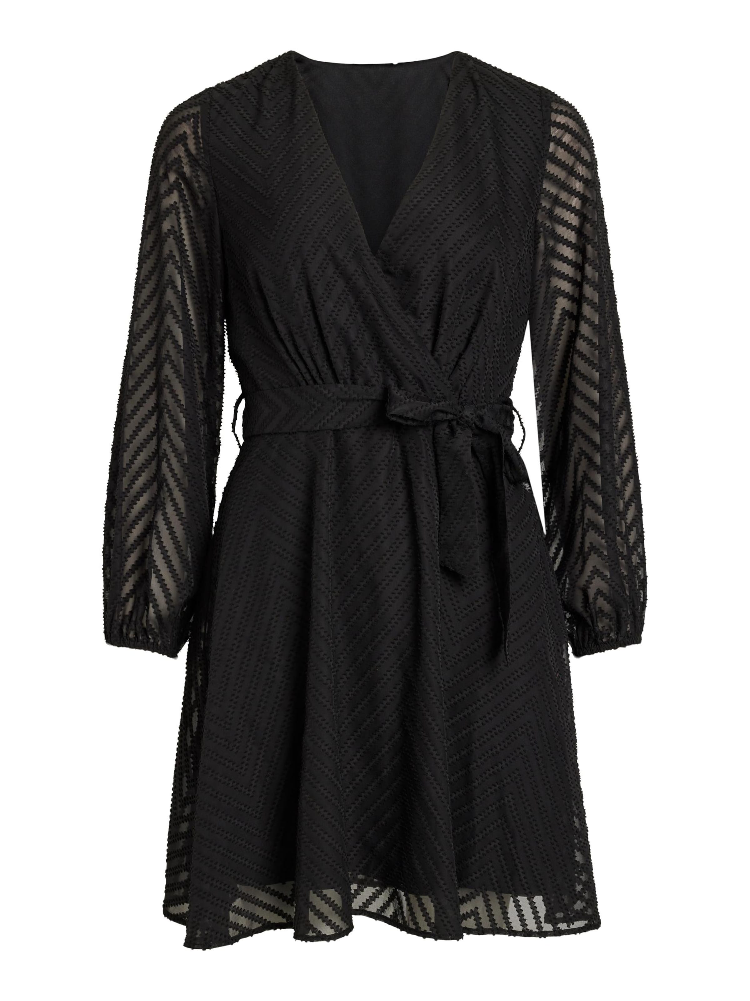 VILA Kleit 'Michelle', värv must: eest vaates