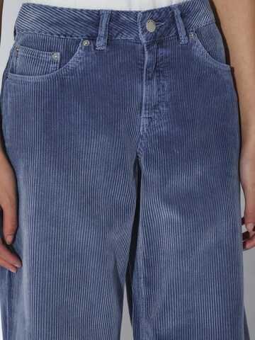Dr. Denim Regular Jeans 'Drdenimrhue Low Wide'‌‌‌‌ in Blau